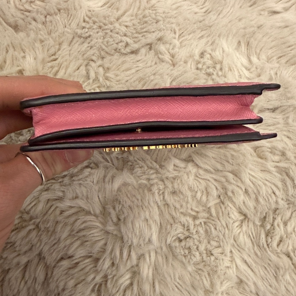 ✨Michael Kors Pink Pebbled Leather Bifold Wallet✨ - Picture 9 of 13
